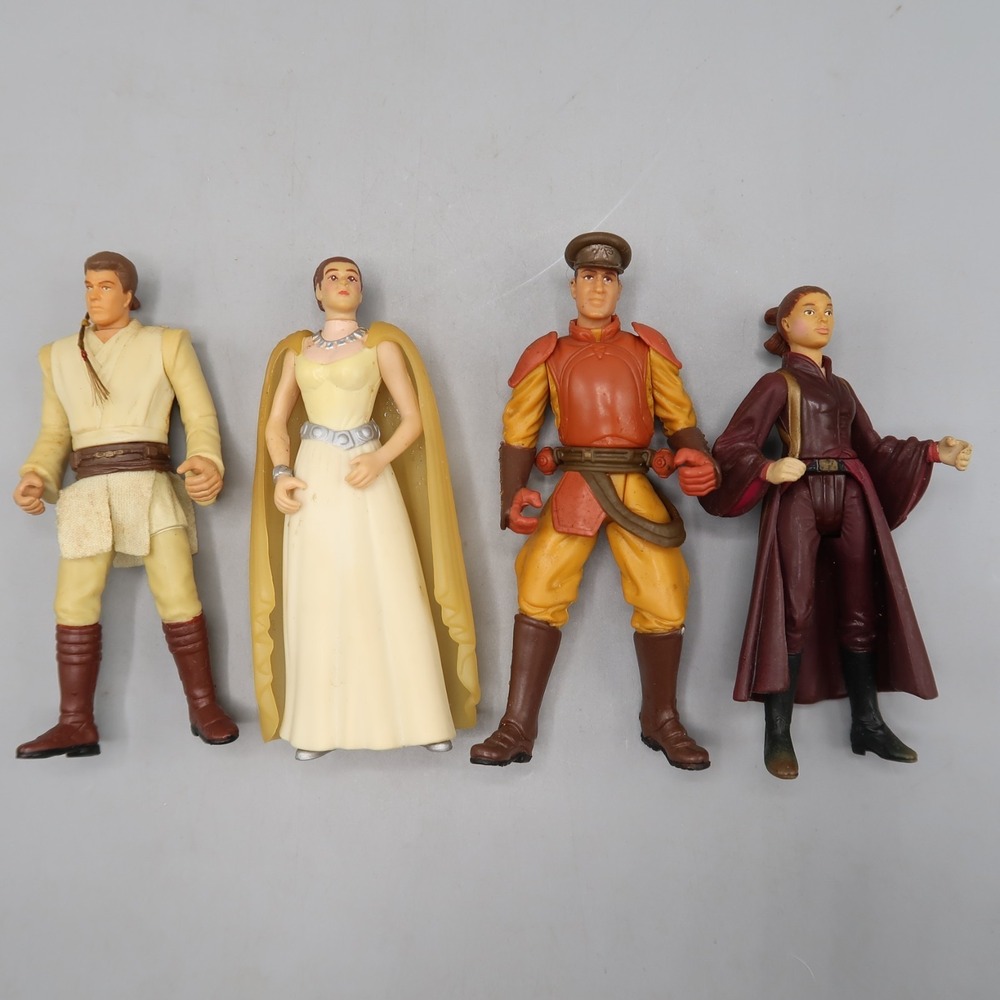 1998 Episode Phantom Menace POTF Obi-Wan Kenobi Leia POTF Naboo Royal Security